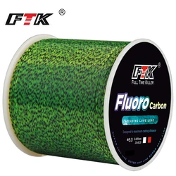 FTK Fluorocarbono invisible para carpas - Sedal resistente 0.20-0.50mm