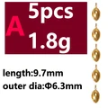 5pcs A type 1.8g