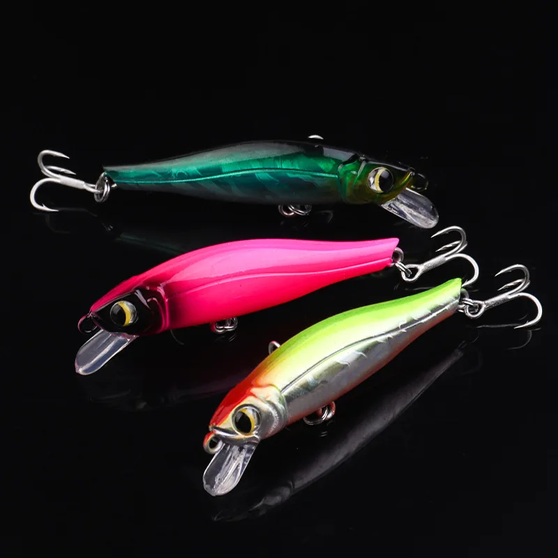 Señuelo de pesca Minnow de hundimiento lento 7g 10g señuelos artificiales 6cm 7cm cebo duro 1 pieza VENTA - imagen 4