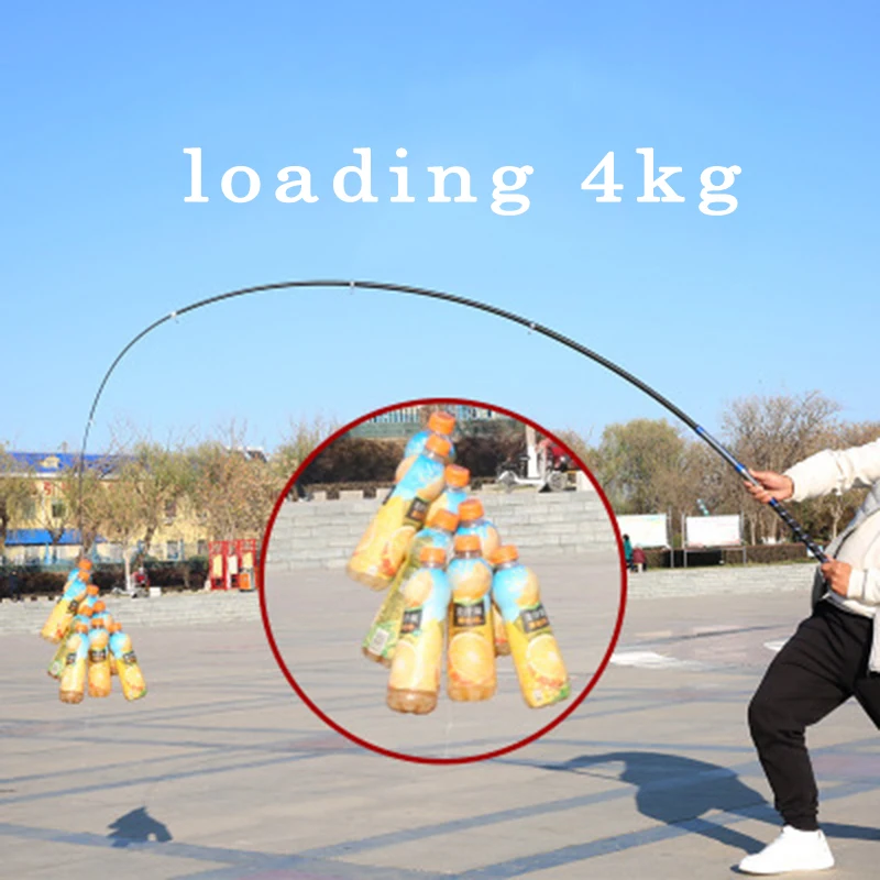 Caña de pescar giratoria de gran peso, alimentador telescópico de carpa, peso de fundición 50-2,1g, 3,6 m, 3,9 m, 4,2 m, 4,5 m - imagen 3