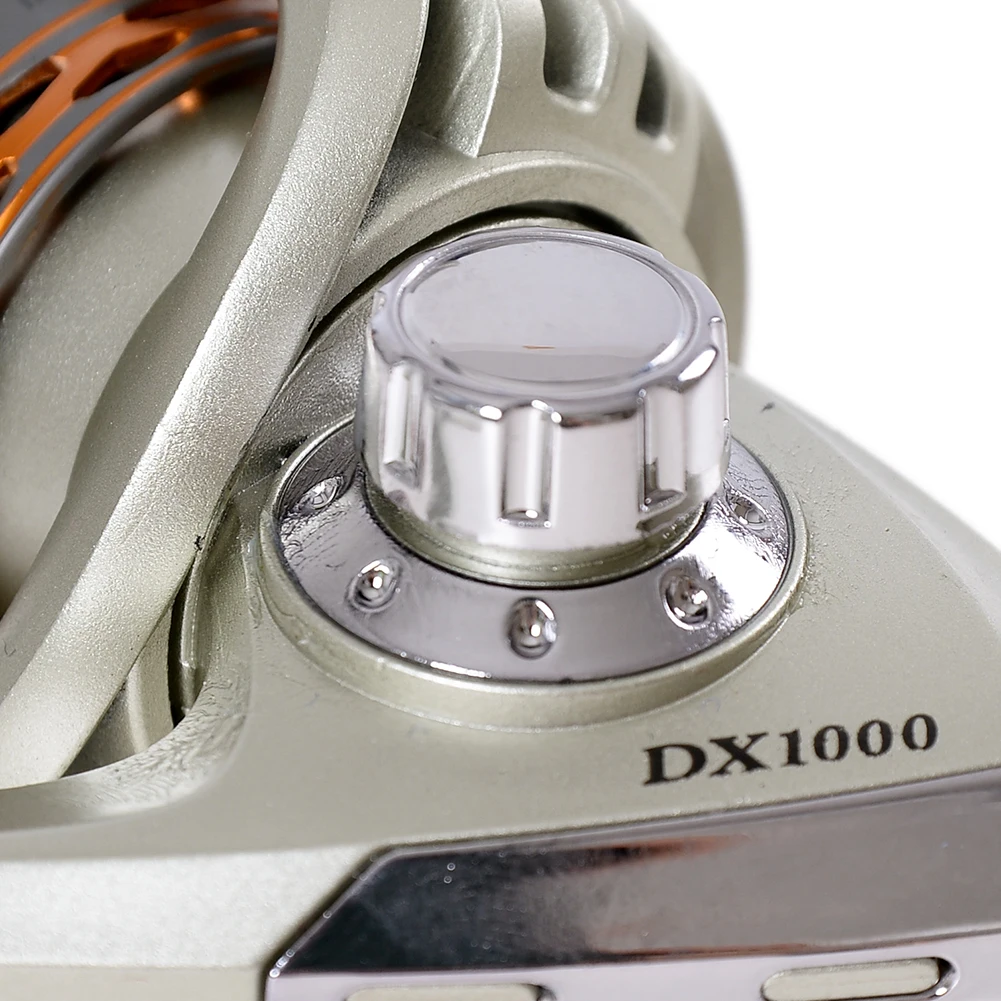 Carrete de pesca giratorio de Metal, herramienta de accesorios, rueda de pesca, 13BB, DX1000-7000, 5,5: 1 - imagen 5