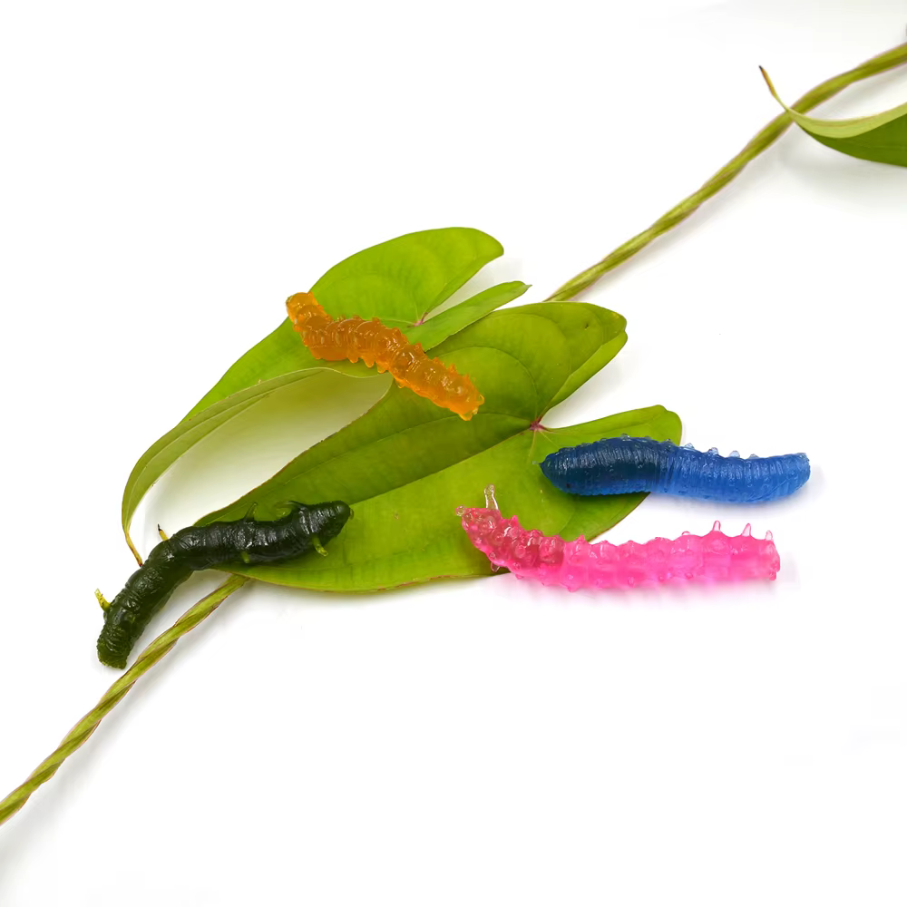 MNFT Larva 75mm 4g Señuelo TPR para Carpa – Varios Colores - imagen 5