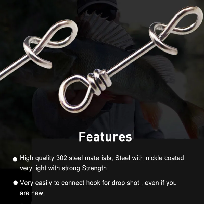 ESFISHING 30 Uds bloqueo rápido Snap Pesca conector anzuelo señuelo aparejos Pesca accesorios de Pesca - imagen 2