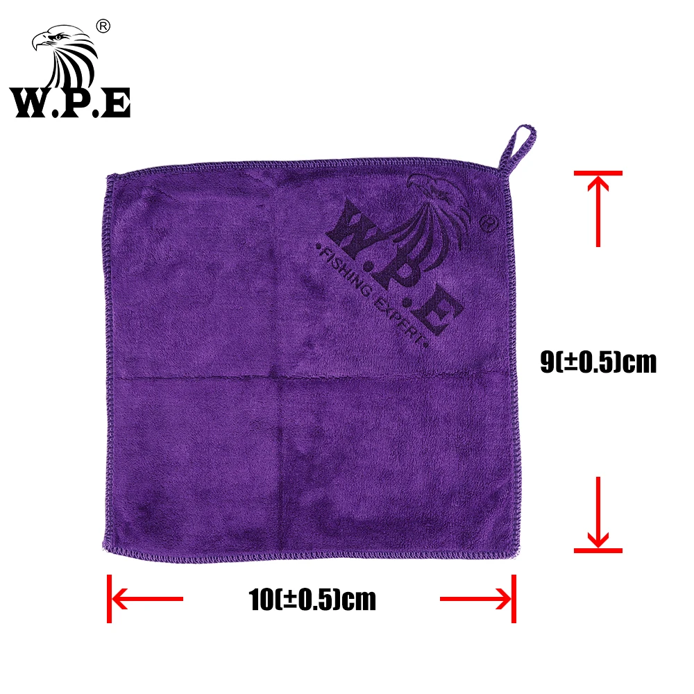 W.P.E Toalla de pesca antiadherente absorbente de agua grande para pesca, senderismo, toalla de manos al aire libre, accesorios de pesca, aparejos - imagen 2