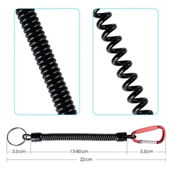 FLYSAND Cordón extensible para pesca – 6 colores, ideal kayak y camping