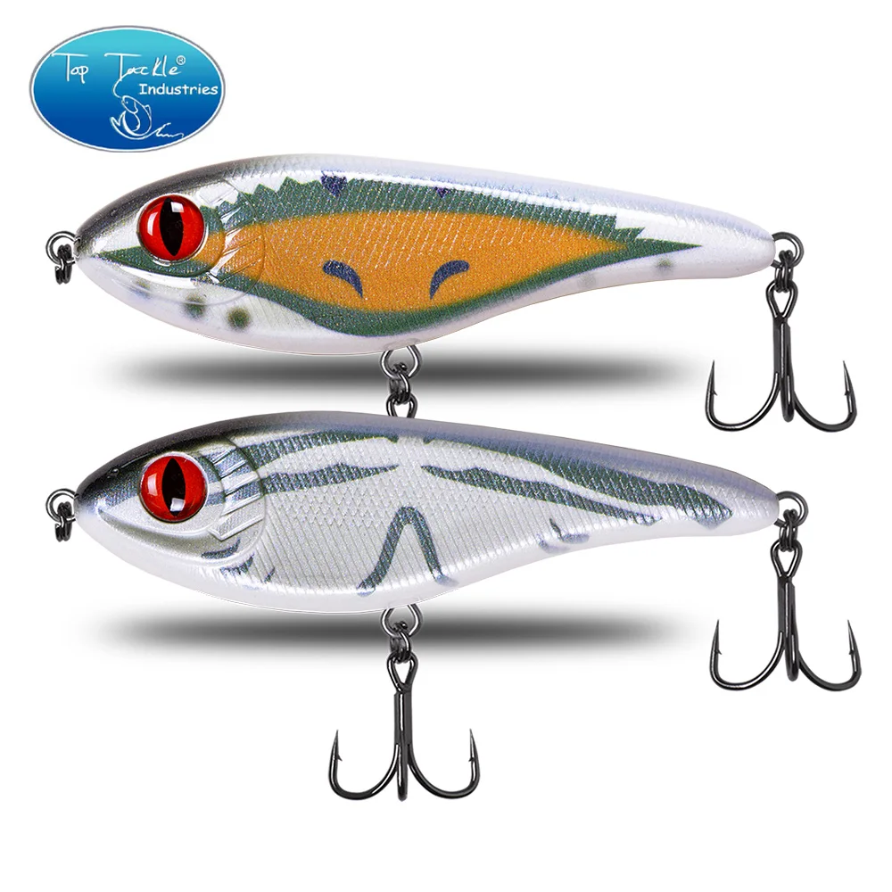 Señuelo CF 90mm/120mm/150mm (Color 1 ~ 24) de hundimiento lento jerkbait musky pike slider, aparejos de señuelo de pesca de lubina - imagen 3