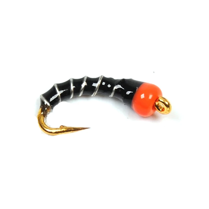 Wifreo # 16 campanas Fly Gold Hook ninfas para pesca con mosca, aparejos de ninfa, fabricación personalizada - imagen 3