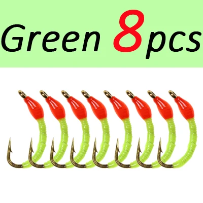 Green  8pcs