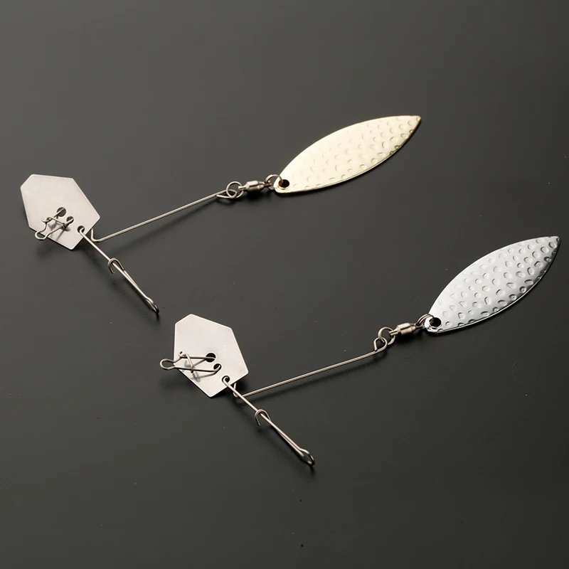 JOHNCOO-aparejo de cuchara de pesca, Kit DE FABRICACIÓN de señuelos, hojas de Colorado, Spinnerbait, DIY, Conjunto Giratorio, lubina, Lucio - imagen 4