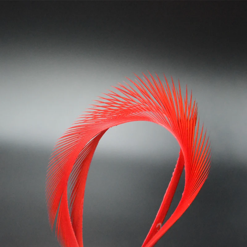 10 colores opcionales ganso Biots atado de moscas colas piernas 20 piezas 5 ''-7'' plumas de ganso peladas zumbador moscas materiales de pesca con mosca - imagen 5