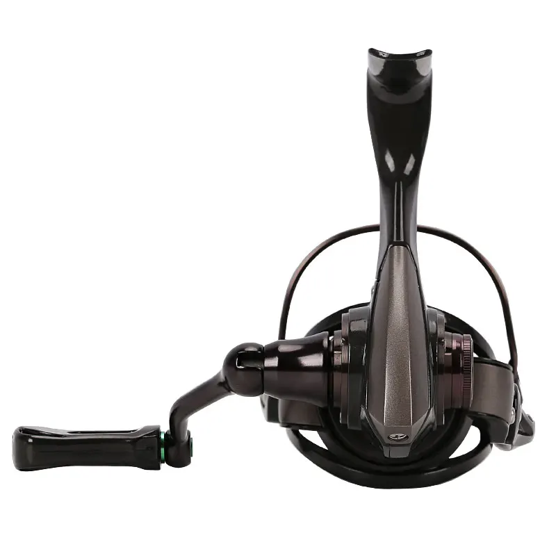 Carrete giratorio 1500s 800s 11BB, rueda de pesca de Metal 5,2: 1, bobina de línea de carbono de agua dulce de alta velocidad para barco Rock cuñas - imagen 4