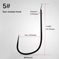 Non-barbed hook 5