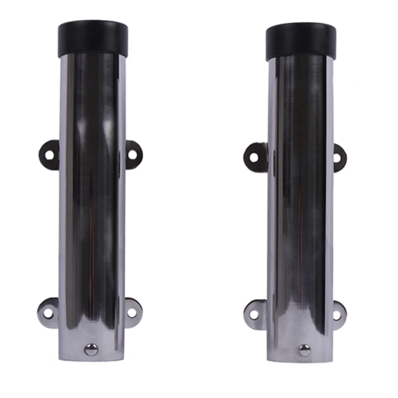 Soporte de caña para cubierta – Acero inoxidable con abrazadera extraíble - imagen 3