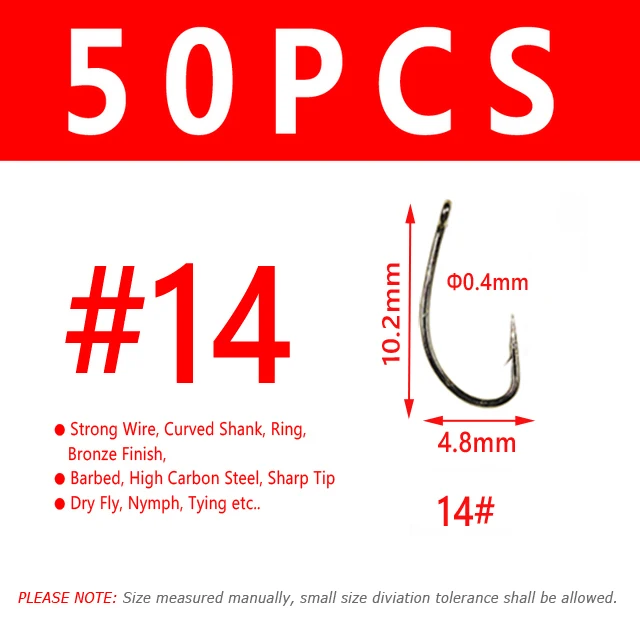 50PCS Size 14