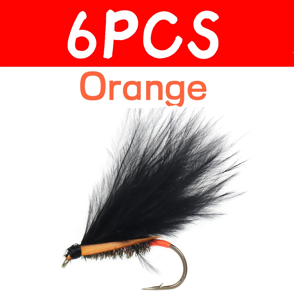 6pcs Orange