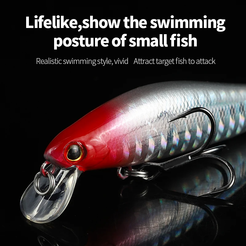 LINNHUE-señuelo de pesca Minnow, 7g, 10g, 14g, agua hundida, Wobblers, cebo duro, accesorios artificiales, Jigging - imagen 5