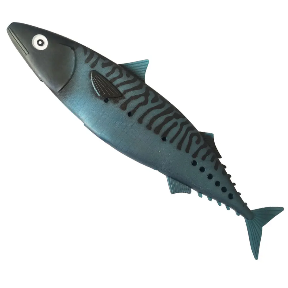 1 Uds./señuelo de pesca de barco oceánico de mar profundo 66g 28cm cebo de silicona vacío para estómago caballa gran juego abrigo de señuelo suave de goma - imagen 4