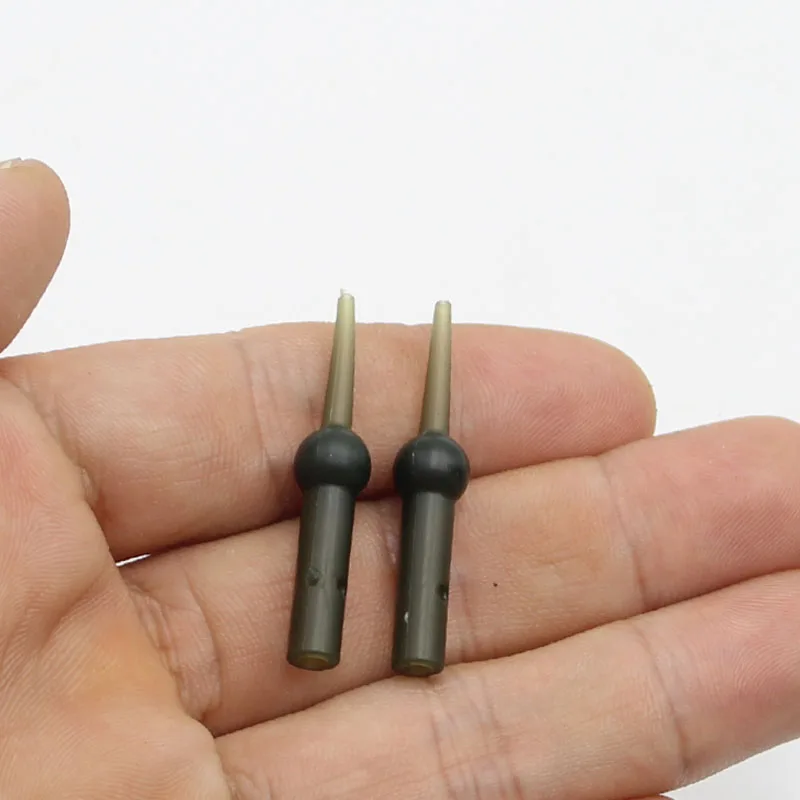 Equipo de aparejos de Material para carpa, aparejo de goma para pesca de carpa, líderes Leadcore, manga antienredos, 15 Uds. - imagen 2