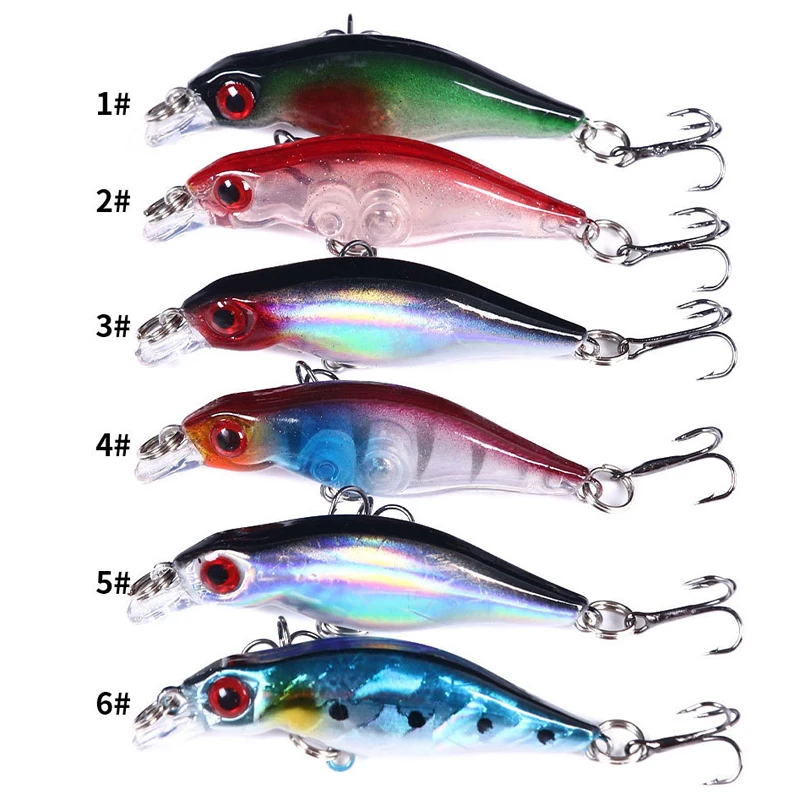 Señuelos de Pesca de agua salada, cebo flotante de Lucio, Wobbler, Mini pez gato, Popper Mare, 2,7g, 5cm, 2020 - imagen 5