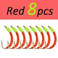 Red  8pcs