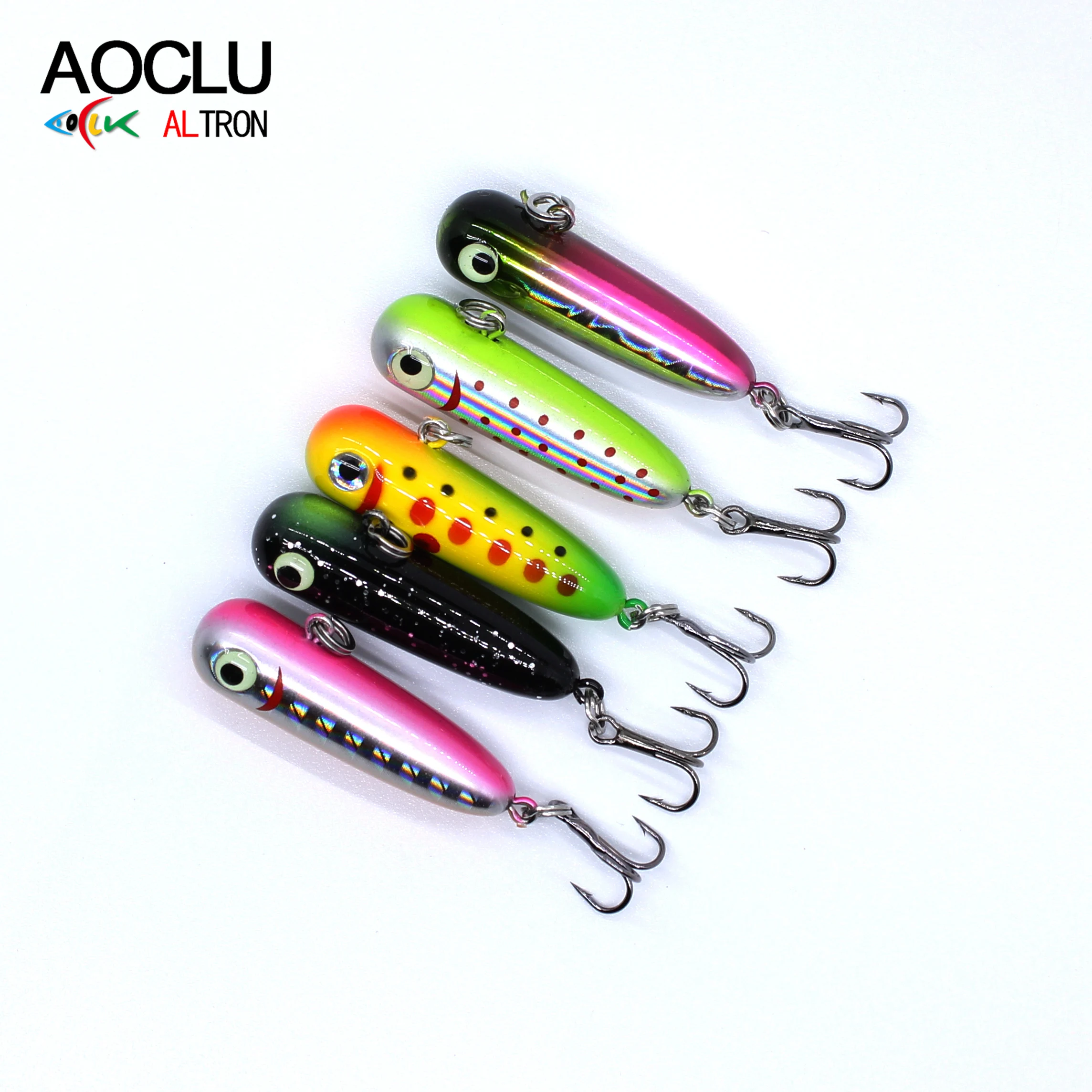 AOCLU-Señuelos de lápiz para pesca de toda clase, nadador de palo hundido, cebo duro, Submarino, 30mm, 2,9G, 40mm, 4,1G - imagen 5