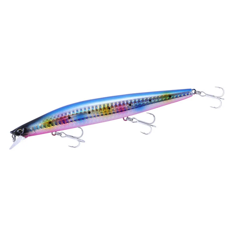 Señuelo de Pesca de pececillo flotante, señuelo Artificial duro, Wobblers para lubina, trucha, accesorios de Pesca, 145mm/23g - imagen 2