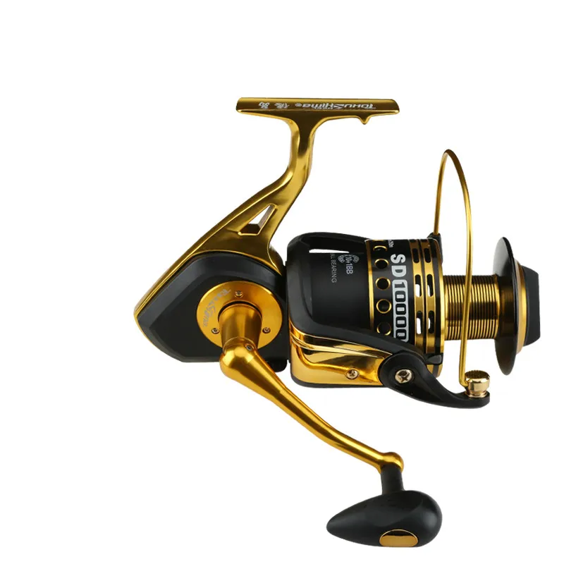 Rueda de Pesca con ancla, carrete de Pesca giratorio, Angeln Rock, carrete de Pesca, rodamientos de bolas 10 + 1, Molinete telescópico Olta, 9000s, 10000s - imagen 3