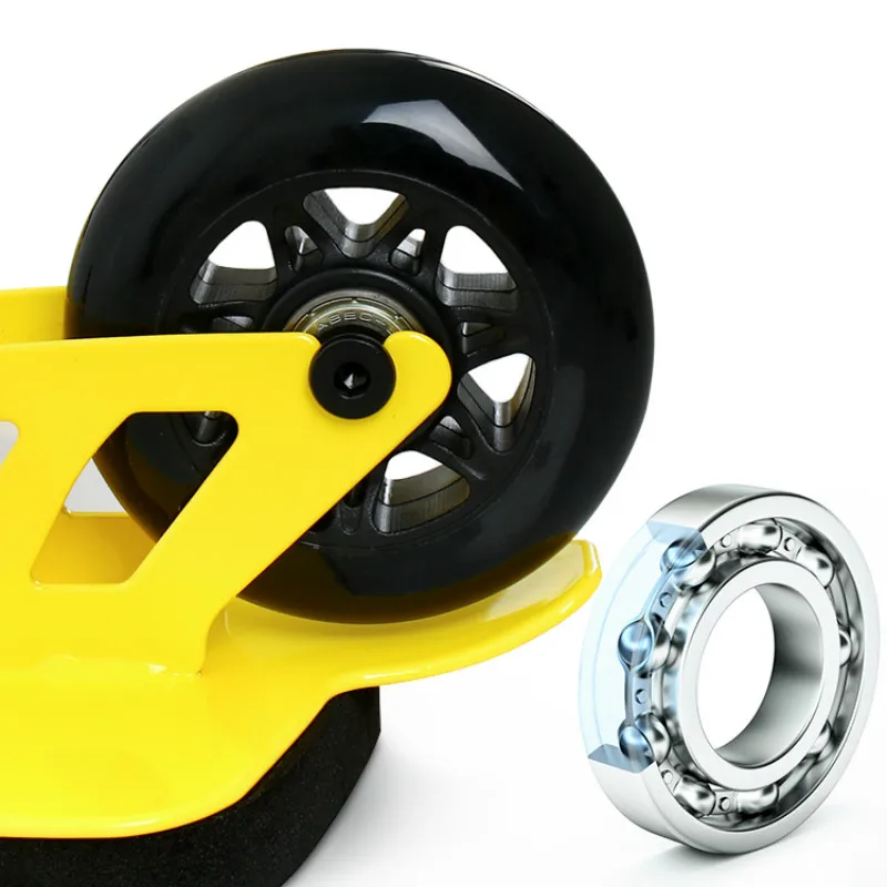 Rueda Abdominal de cuatro ruedas, rueda muscular Abdominal, equipo de Fitness, rueda de empuje profesional, entrenador doméstico - imagen 4