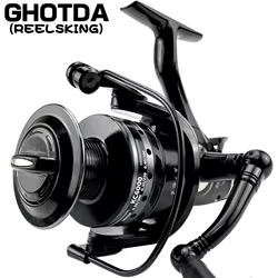 Carrete Giratorio Doble Freno FX Pro – Refuerzo para pesca en mar