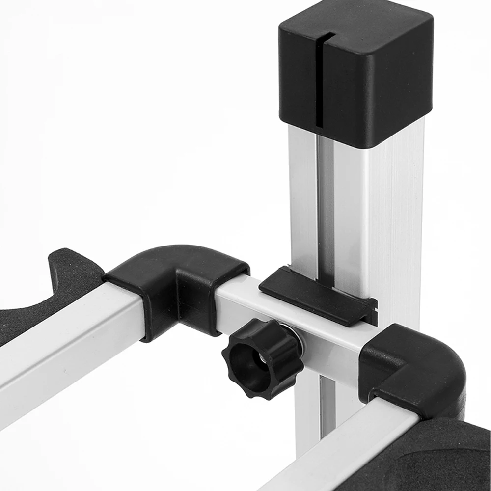 Soporte para caña de pescar de aleación de aluminio, soporte para caña de pescar, organizador, capacidad, 12 Uds., herramientas para caña de pescar - imagen 5