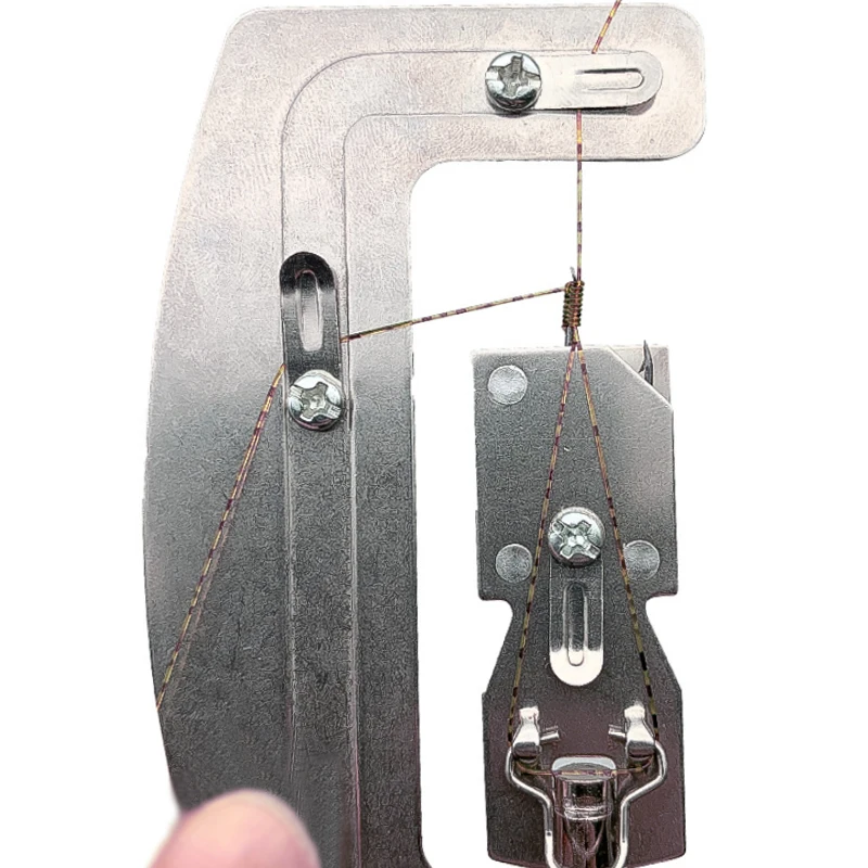 Anzuelos automáticos de acero inoxidable, accesorios de pesca rápida, máquina portátil para atar nudos - imagen 4