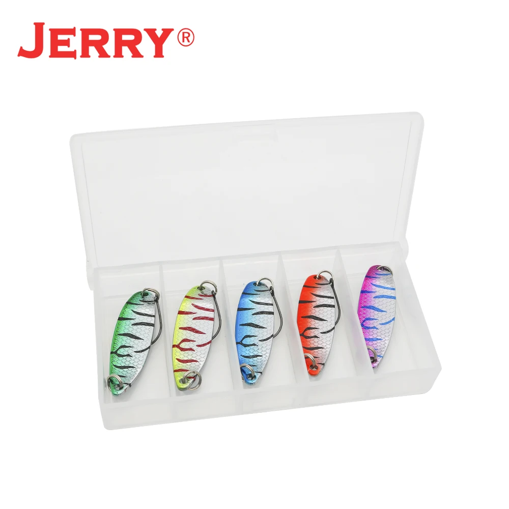 Jerry Cancer-señuelo de Pesca giratorio, cuchara de Metal para buceo profundo, percha de trucha brillante, lubina - imagen 5