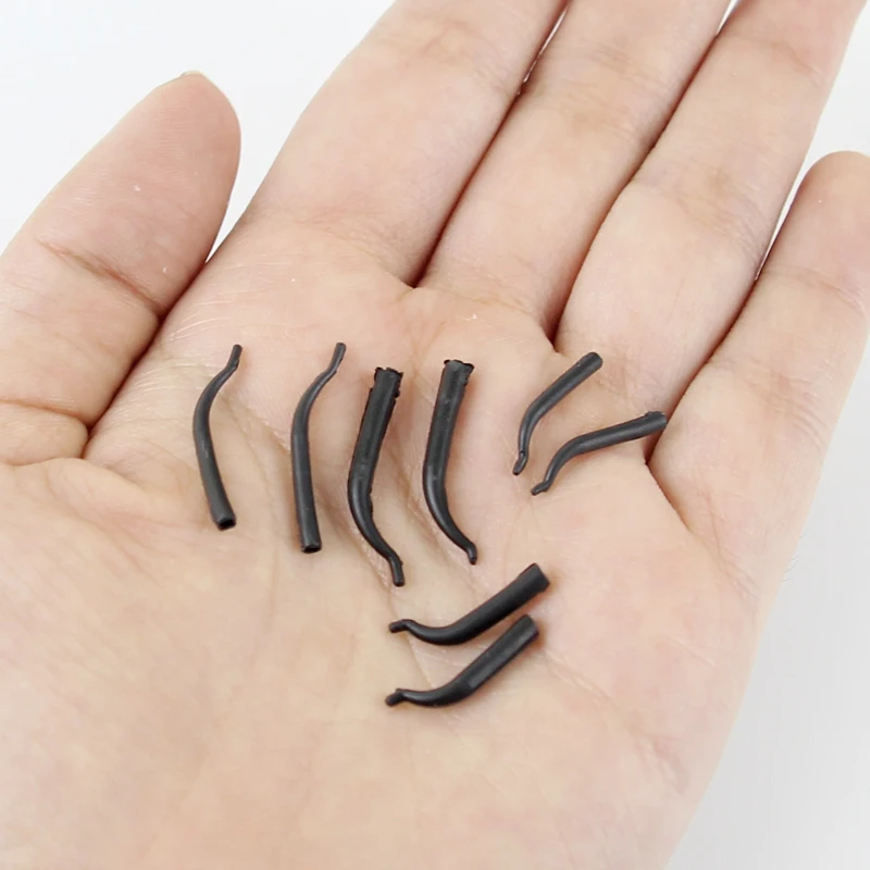 Mosodo-Línea de línea de tungsteno para pesca de carpa, alineadores, manga de gancho de tungsteno, aparejos terminales, 10 Uds. - imagen 2