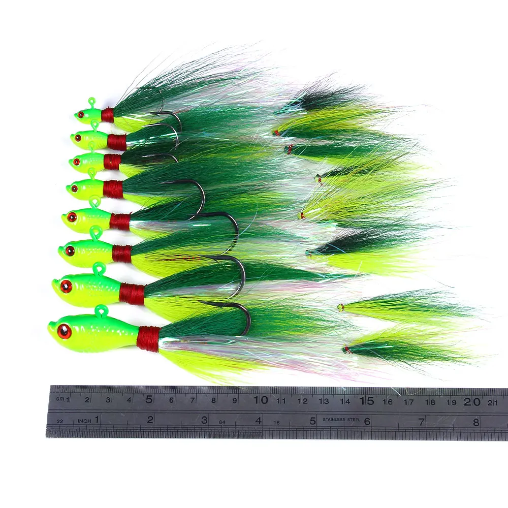 6 uds 7g 10g 14g 21g 28g 42g 56g 85g señuelo de pesca Jig head señuelos wobbler isca cebos artificiales para lubina Pike carpa equipo de pesca - imagen 4