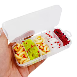 125 Uds señuelo de pesca gusano realista larva cebo suave silicona cebo Artificial lombriz cebos olor camarones aditivo lubina carpa