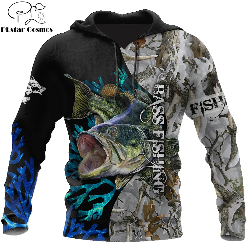 Sudadera Camo Bass Classic con Cremallera – Pesca Deportiva