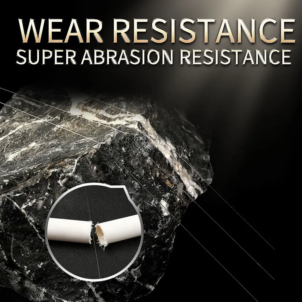 Mavllos 50m 100m 100% monofilamento línea de pesca de fluorocarbono líder de pesca línea de fluorocarbono línea de fregadero de fibra de carbono Invisible - imagen 3