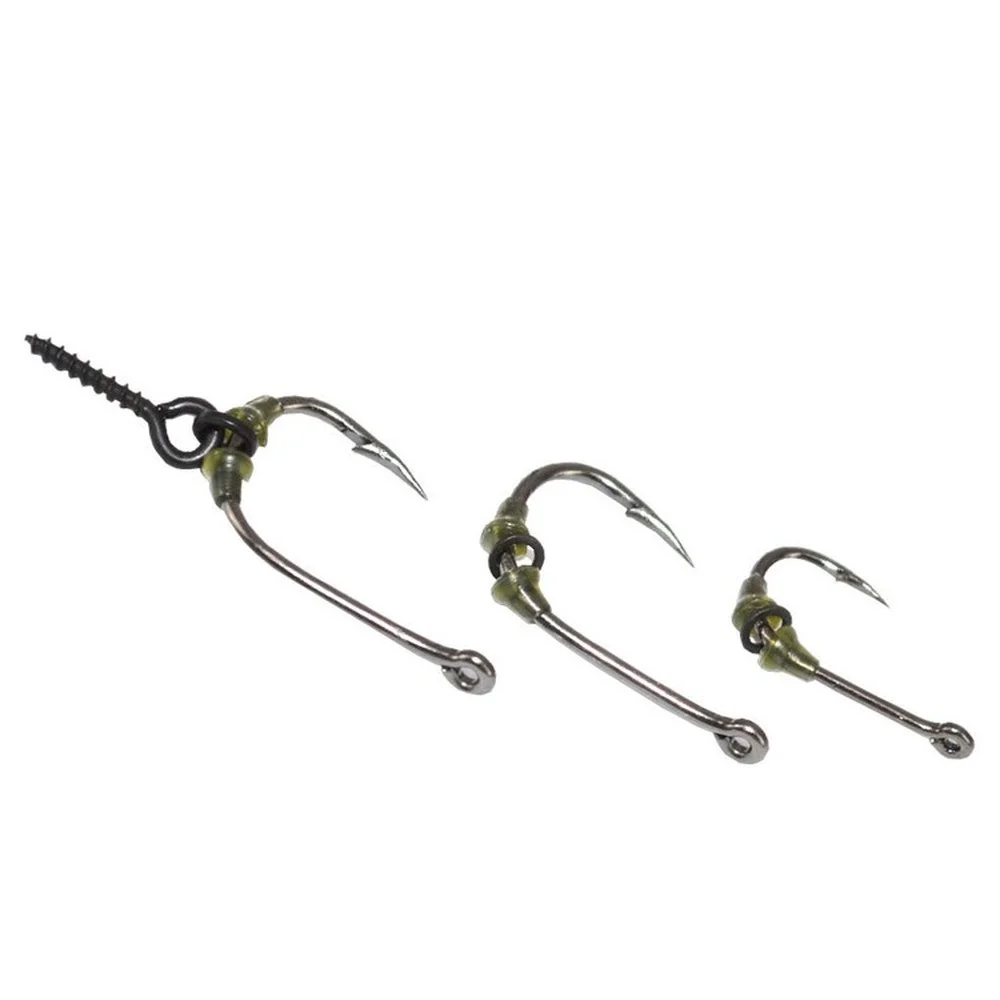 Gancho de pesca de estilo europeo, accesorio de pesca de carpa, 10/30/50 piezas - imagen 2
