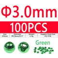100PCS 3.0mm Green