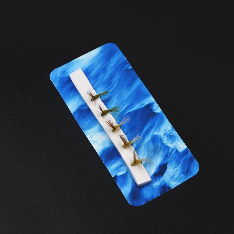 Sparkle Dun-cebos naturales para pescar trucha, cebos para atar moscas mayflies, 5 piezas, BWO/PMD, 2 estilos, 18 # - imagen 5