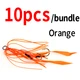 Orange 10pcs