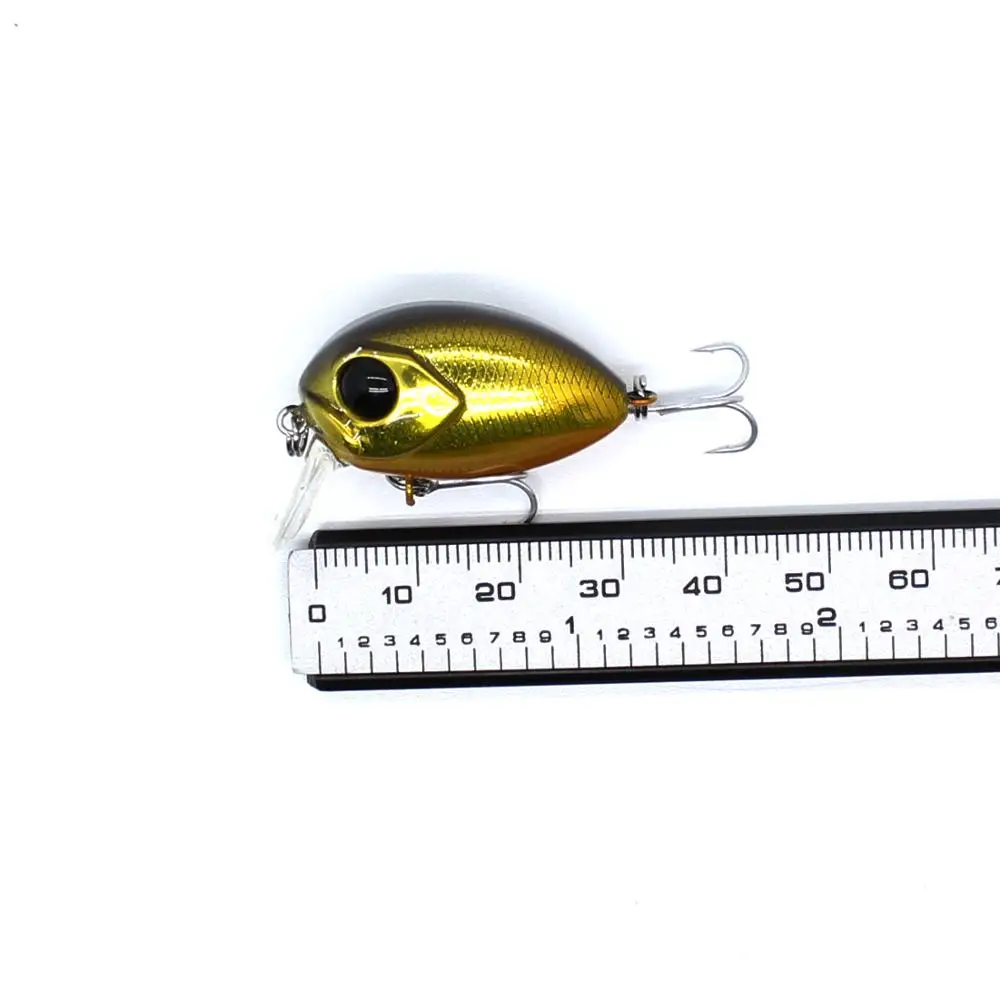 AOCLU-señuelo de pesca Minnow Shad Wobbler, aparejo de agua dulce y salada, 30mm, 3,9g, Shalllow Diver, 0,5 m de profundidad - imagen 4