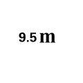 9.5m