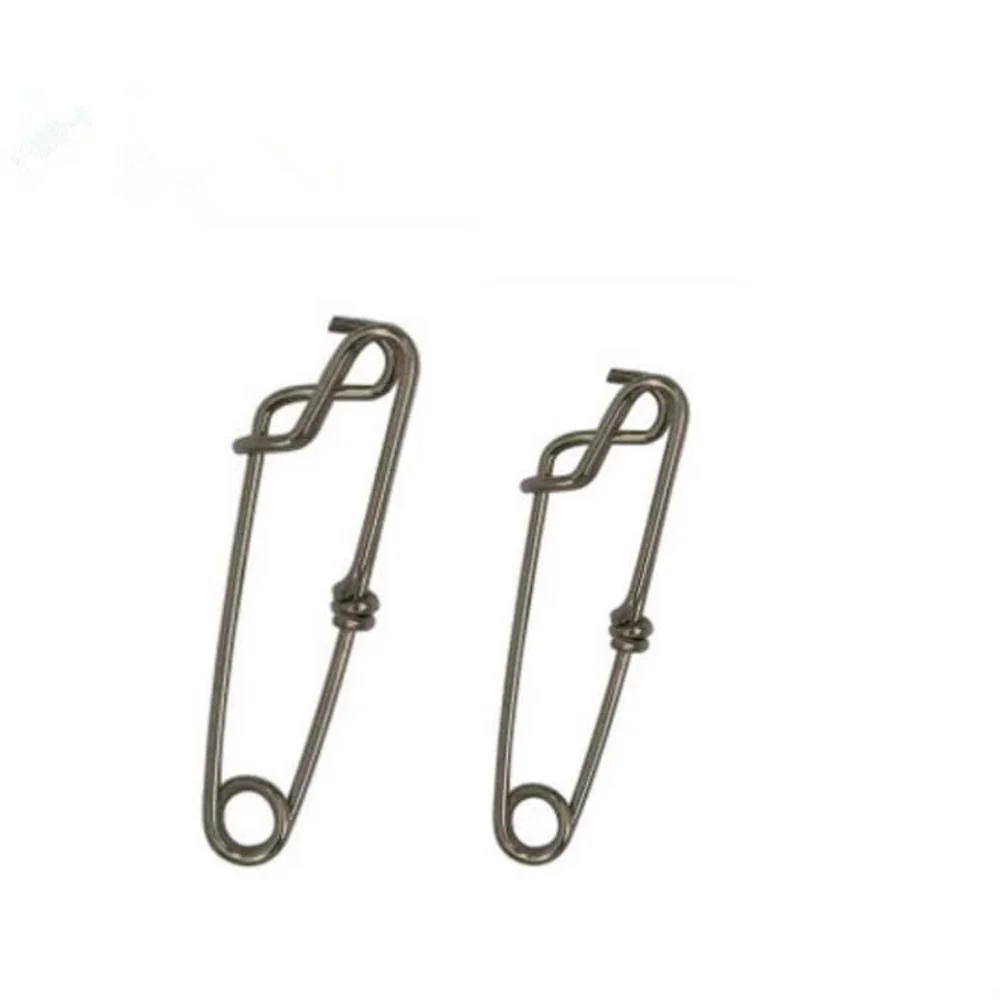 Accesorios giratorios de pesca de acero inoxidable, 1 piezas, pasador rápido giratorio de acero inoxidable, aparejos de pesca con señuelo - imagen 2