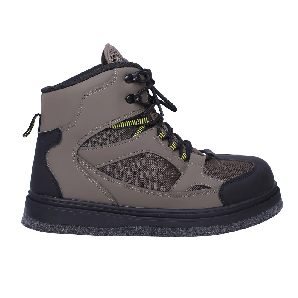 Botas ligeras para vadear para hombre, zapatos de suela de fieltro para pesca de trucha, Fondo de Agua, botas de pesca con mosca, zapatos para vadear - imagen 3
