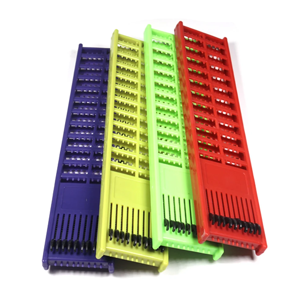 Bimoo-aparejo Sabiki de plástico para pesca, almacenamiento de cebos, aparejos de pesca, carpa, azul, amarillo, rojo y verde, nuevo - imagen 2