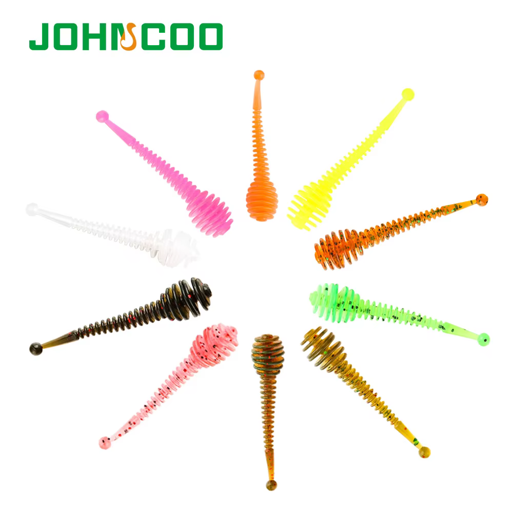 Señuelo de pesca flotante TPR de silicona suave, cebo suave de 0,85g, 52mm, 12 unidades por lote, Swimbaits UL Jigging, señuelo de trucha - imagen 3