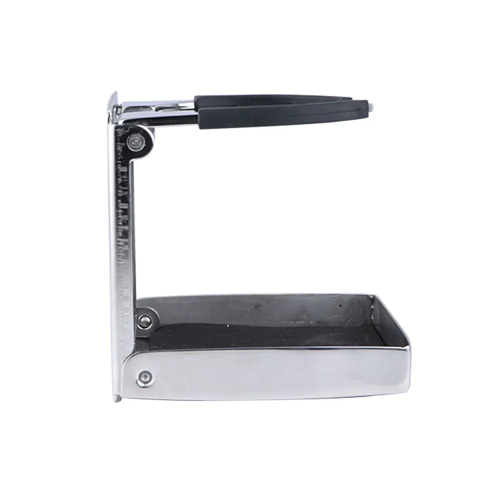 Portavasos de acero inoxidable con pulido de espejo, soporte plegable ajustable para bebidas, barco marino, camión, juego RV - imagen 5