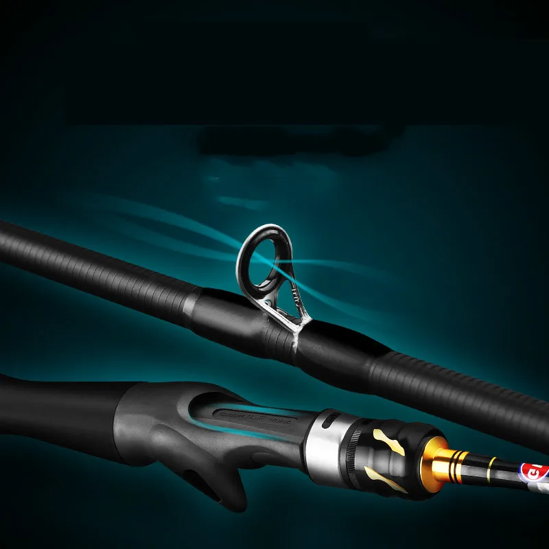 Barra de señuelo de potencia, 1,8/1,98/2,1/2,4 m ML, 2 secciones, Baitcasting, Spinning Pole con rueda de luz, Peche En Mer, cuwkarstwo, Olta - imagen 3