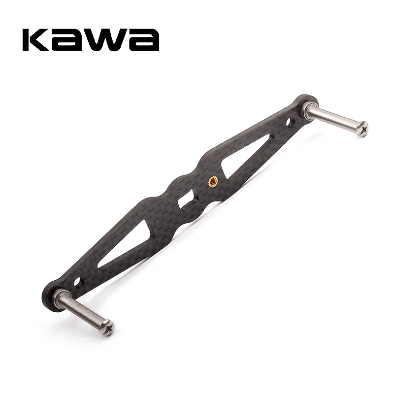 Kawa-mango de carrete de pesca con mango de fibra de carbono, accesorio basculante, tamaño del agujero 8x5/7x4mm, traje para Abu Daiwa Shimano, 1 ud. - imagen 2